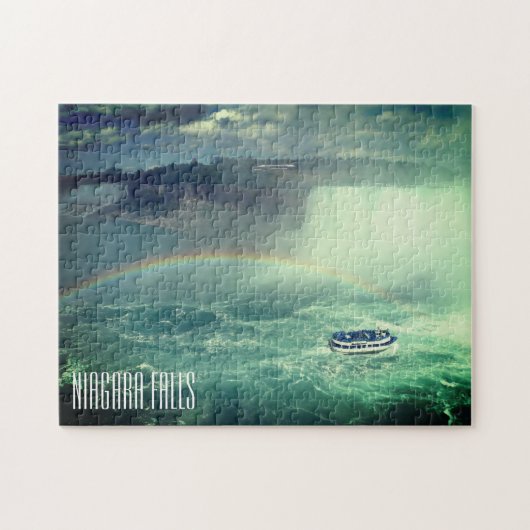 Niagara-Boot-Regenbogen Puzzle (Horizontal)