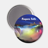 Niagara Fall auf dem Nigth Magnet (Vorderseite/Rückseite)