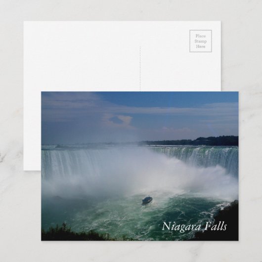 Niagara fall Postcard Postkarte (Vorne/Hinten)