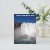 Niagara Fall Postkarte (Stehend Vorderseite)