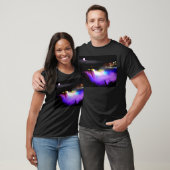 Niagara-Fall-unter-Flutlicht-an-Nacht T-Shirt (Unisex)