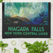 Niagara Fälle Geschirrtuch (Gefaltet)