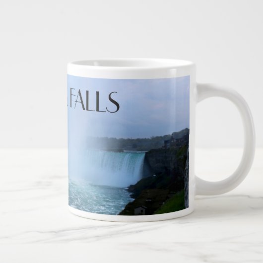 Niagara-Fälle Jumbo-Tasse (Rechts)