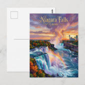 Niagara Fälle Kanada Postkarte (Vorne/Hinten)