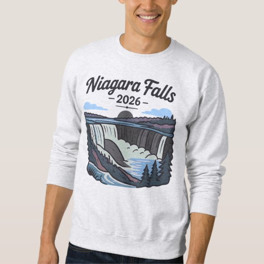 Niagara Fälle Kanada Sweatshirt (Vorderseite)