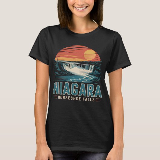 Niagara Fälle KANADA T-Shirt (Vorderseite)