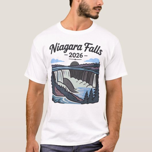 Niagara Fälle Kanada T-Shirt (Vorderseite)