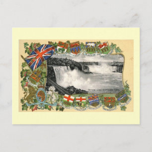 Niagara Fälle, Kanada Vintage Postkarte
