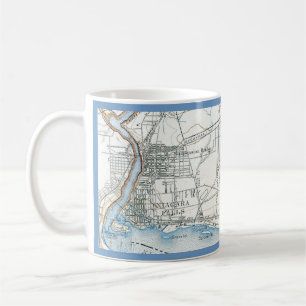 Niagara-Fälle-Karten-Tasse Kaffeetasse