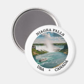 Niagara-Fälle Magnet (Vorderseite/Rückseite)