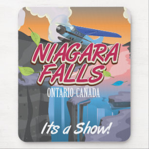 Niagara Fälle Ontario Kanada Reiseplakat Mousepad
