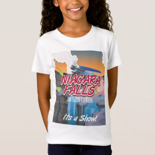 Niagara Fälle Ontario Kanada Reiseplakat T-Shirt