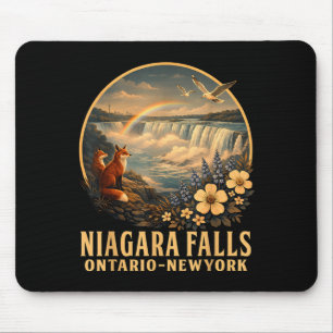 Niagara Fälle Ontario New York Reisen Natur Mousepad