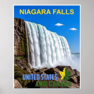 Niagara-Fälle Plakat
