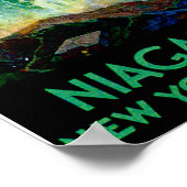 Niagara-Fälle Poster (Ecke)