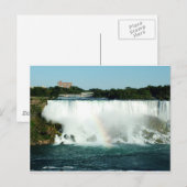 Niagara-Fälle Postkarte (Vorne/Hinten)