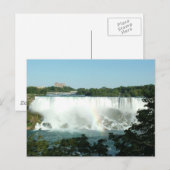 Niagara Fälle Postkarte (Vorne/Hinten)