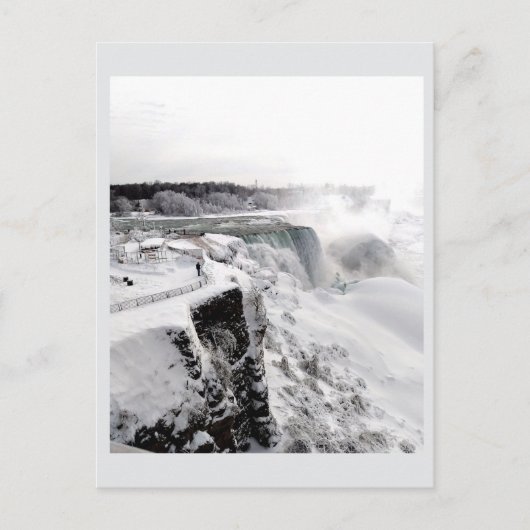Niagara-Fälle Reise Postkarte (Vorderseite)