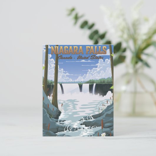 Niagara-Fälle-Reiseposter (Stehend Vorderseite)