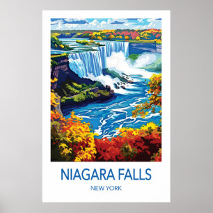 Niagara-Fälle-Reiseposter Poster