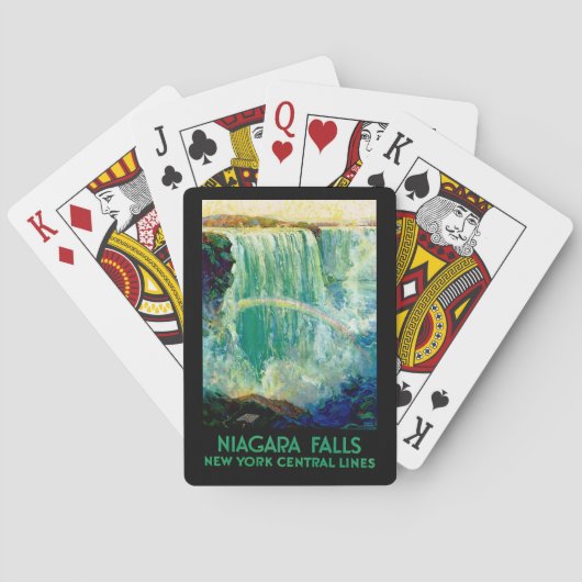 Niagara Fälle Spielkarten (Rückseite)
