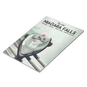 Niagara Fälle - USA - Kanada Vintage Reiseposter Notizblock