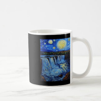 Niagara Fälle - Van Gogh Stil - Sternennacht  Kaffeetasse