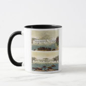 Niagara Falls, 1818 (Farbstich) Tasse (Links)