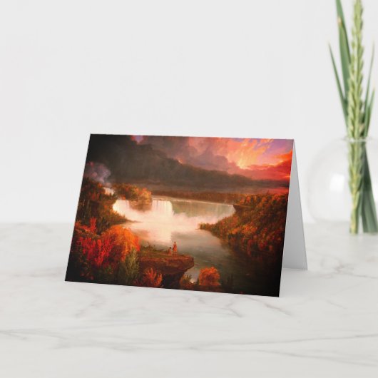 Niagara Falls 1830: Leere Karte (Vorderseite)