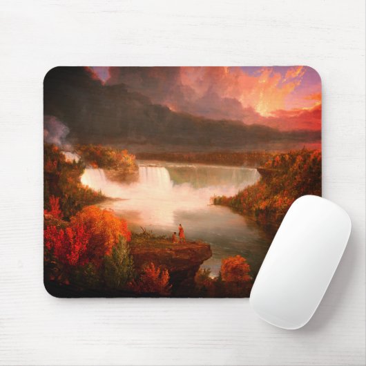 Niagara Falls 1830 Mousepad (Mit Mouse)