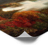 Niagara Falls (1830) — Thomas Cole Print Poster (Ecke)