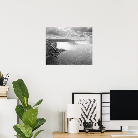 Niagara Falls, 1905. Vintages Foto Poster (Heimbüro)