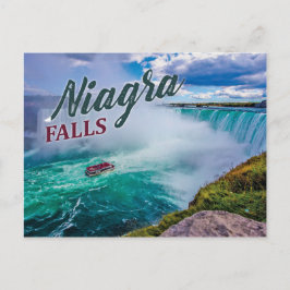 Niagara Falls 90er Jahre Style Postcard Postkarte
