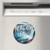 Niagara Falls Acrylic Artwork Magnet (In Situ (Geschirrspüler))