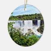 Niagara Falls - American and Bridal Veil Falls Keramik Ornament (Links)