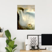 Niagara Falls, American Side by Frederic Church Poster (Heimbüro)