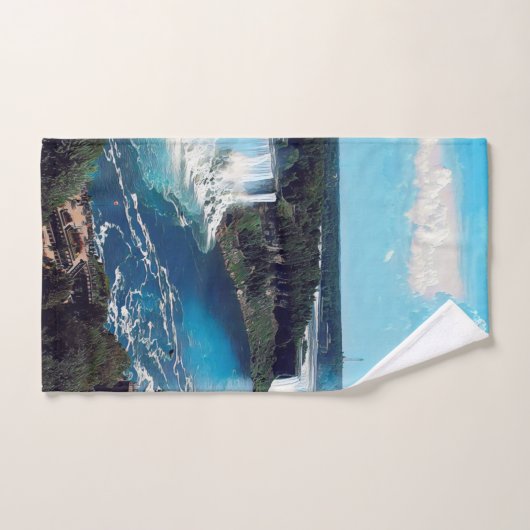 NIAGARA FALLS - Ansicht Badhandtuch Set (Handtuch)