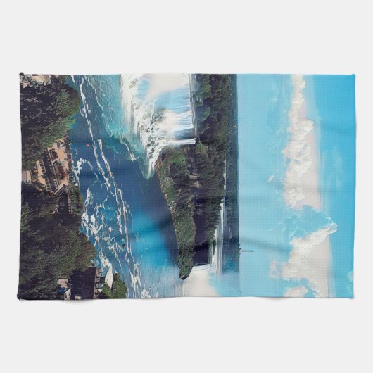 NIAGARA FALLS - Ansicht Geschirrtuch (Horizontal)