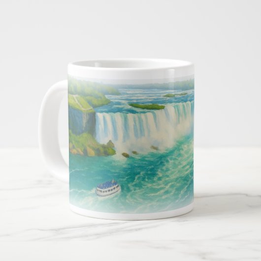 NIAGARA FALLS - Ansicht Jumbo-Tasse (Vorderseite Links)