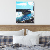 NIAGARA FALLS - Ansicht Leinwanddruck (Insitu (Schlafzimmer))