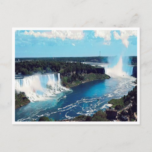 NIAGARA FALLS - Ansicht Postkarte (Vorderseite)