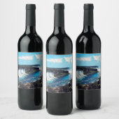 NIAGARA FALLS - Ansicht Weinetikett (Flaschen)