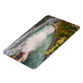 Niagara Falls Antique Sepia Flexible Magnet (Linke Seite)