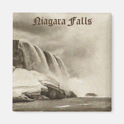 Niagara Falls Antique Sepia Magnet (Vorne)