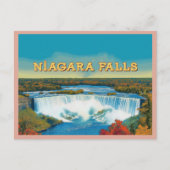 Niagara Falls - Atemberaubende Wasserfall Landscha Postkarte (Vorderseite)
