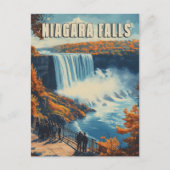 Niagara Falls : Atemberaubendes Wasserfall Land Postkarte (Vorderseite)