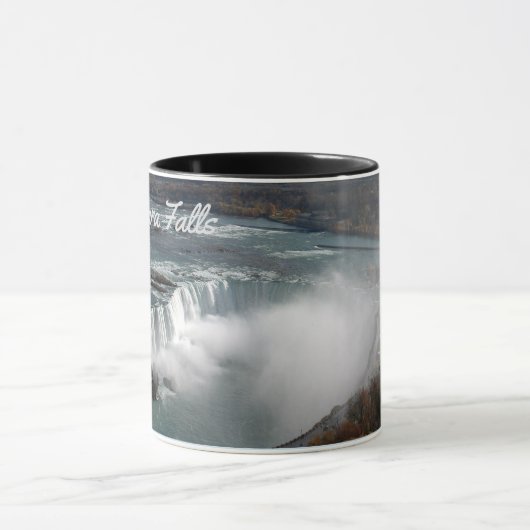 Niagara Falls auf einer Kaffee-Tasse Tasse (Zentrum)