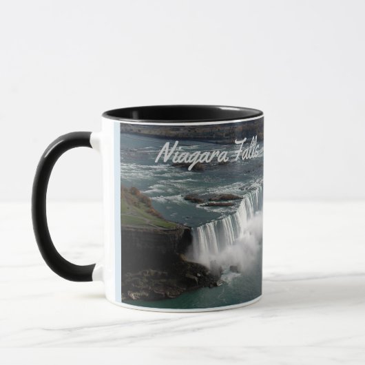Niagara Falls auf einer Kaffee-Tasse Tasse (Links)
