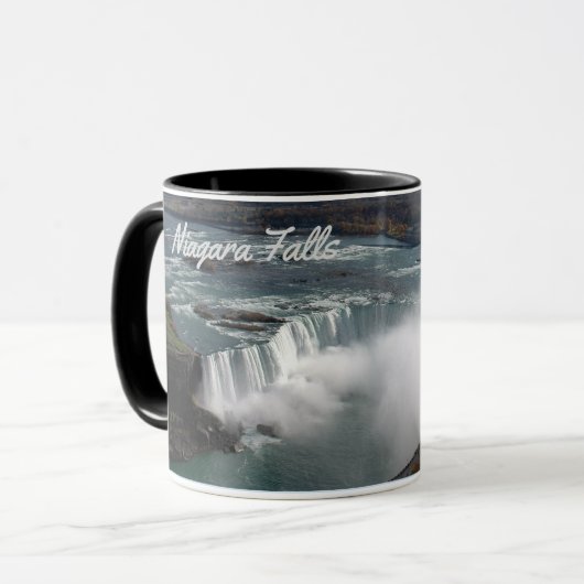 Niagara Falls auf einer Kaffee-Tasse Tasse (Vorderseite Links)