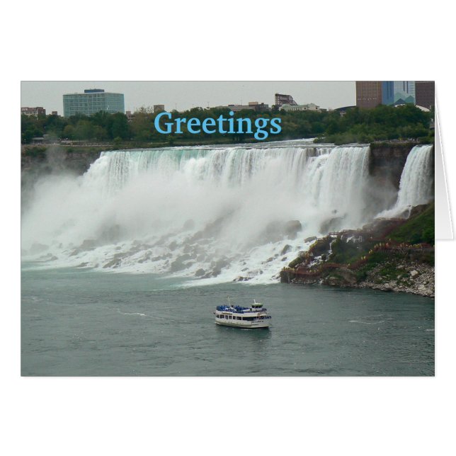 Niagara Falls auf kanadischer Seite (Vorderseite (Horizontal))